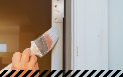 Door Painting: Indoor Paneled Door Painting